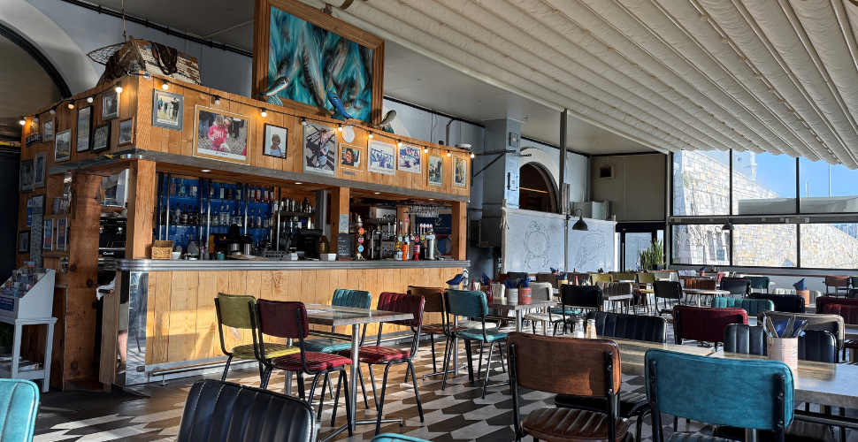 The interior of The Boathouse